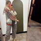 Colorful Stripes Cardigan Sweater