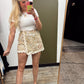 Vacation Mode Print Skort