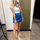 Track Star Skirt (Blue)