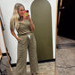 Everyday Ease Stripe Set (Olive)