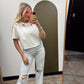 Bejeweled Bow Tee