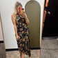 Total Eclipse Pleat Dress (Floral Print)
