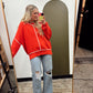 Maisie Seam Sweater (red)