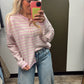 Ciela Cardigan Sweater (Pink)