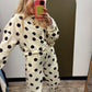 Polka Dot Sweat Set