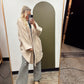 Aisha Long Cardigan (Cream)