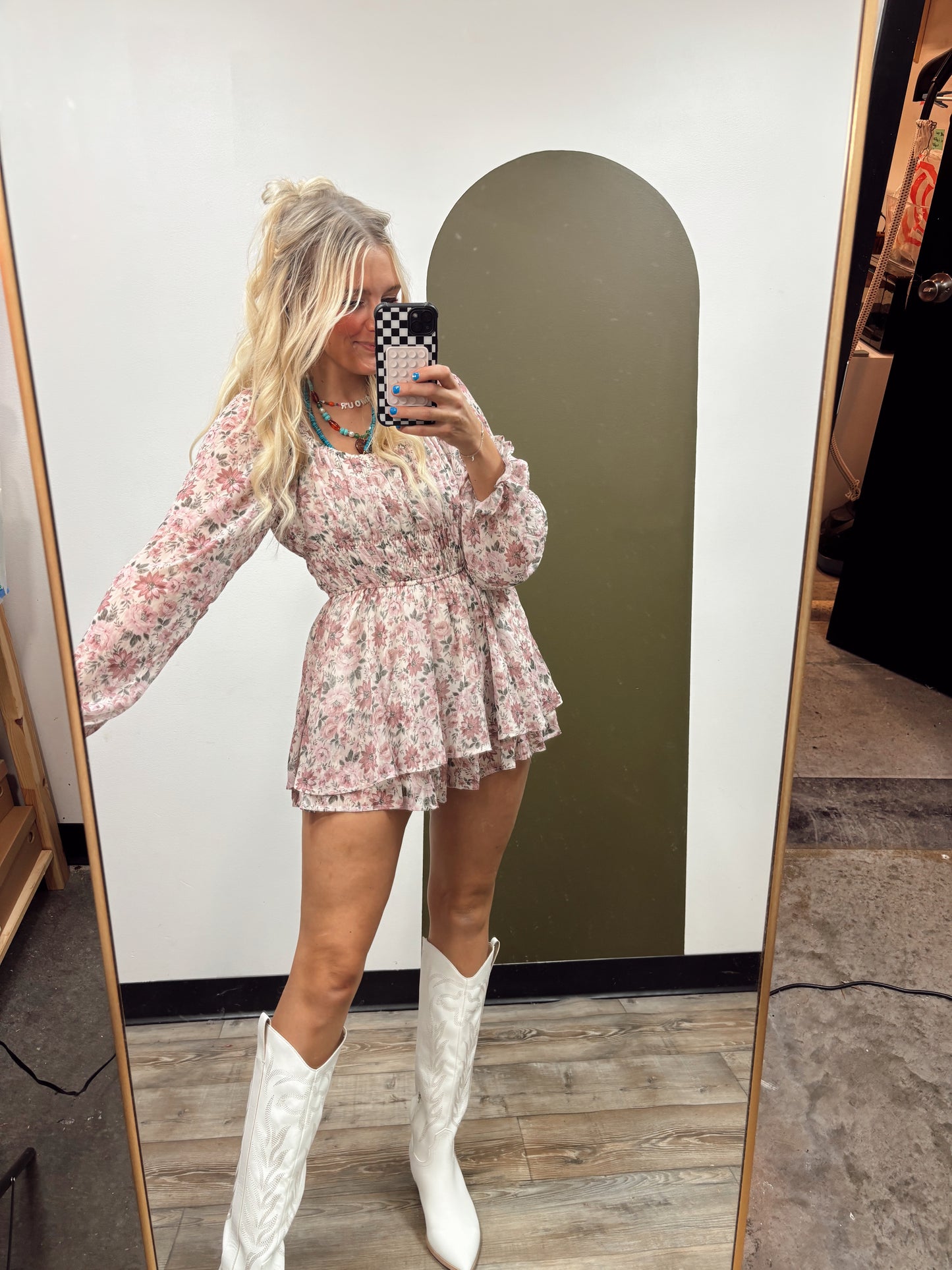 Sylvie Floral Romper