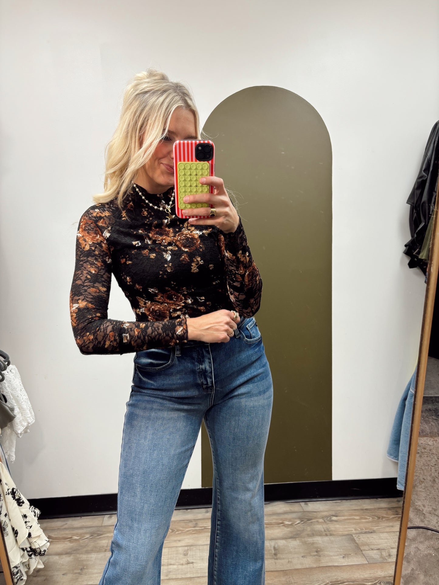 Genevieve Floral Top