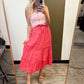 Paisley Showers Midi Skirt