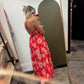 Oahu Tropical Midi Dress