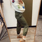 Fly Girl Cargo Jogger (Green)