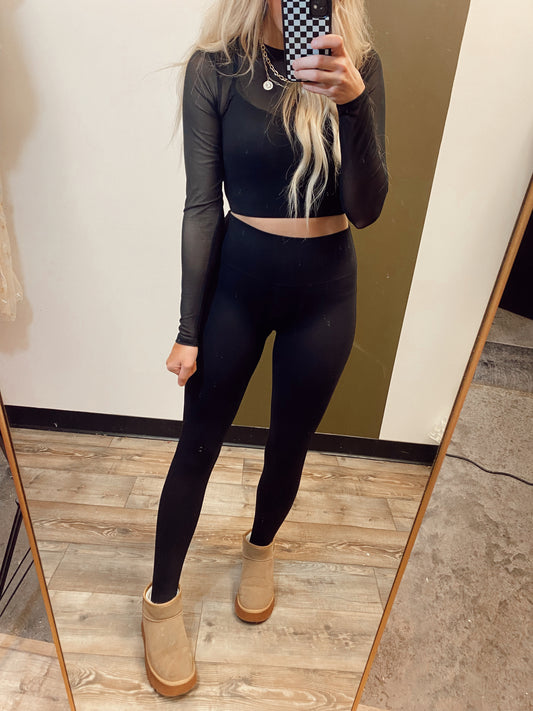Stirrup High-Waist Legging