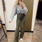 Luca Flare Pant (Green)