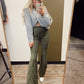 Luca Flare Pant (Green)
