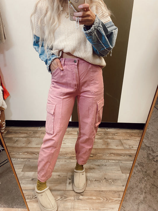Winnie Cargo Pant (Orchid)