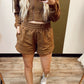 Lounge Around Short (Cocoa)
