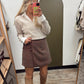 Glen Check Mini Skort