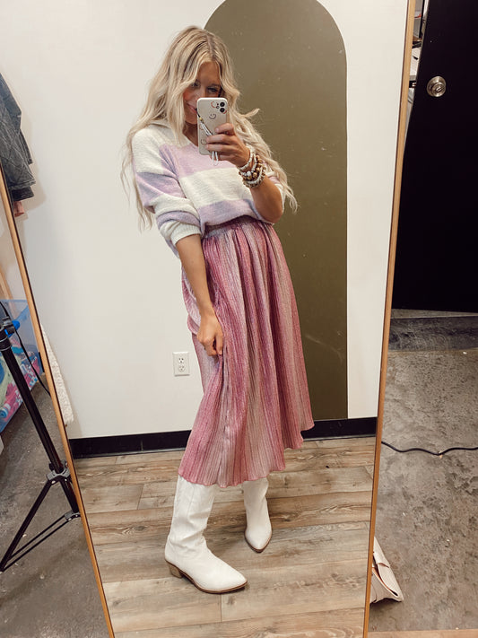 Pretty in Purple skirt
