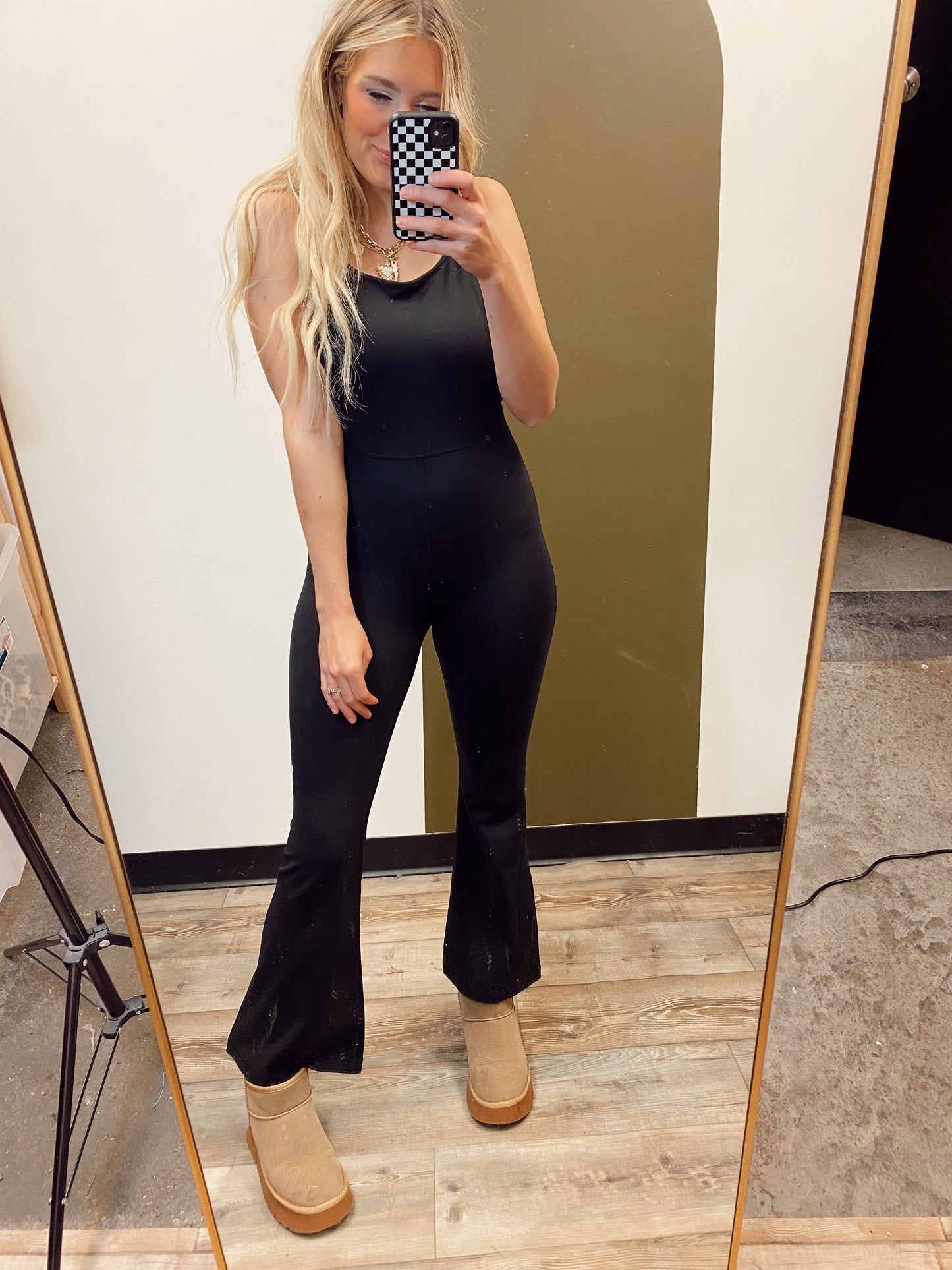 Sybil Flare Jumpsuit