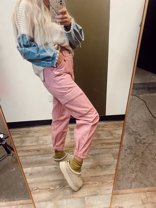 Winnie Cargo Pant (Orchid)