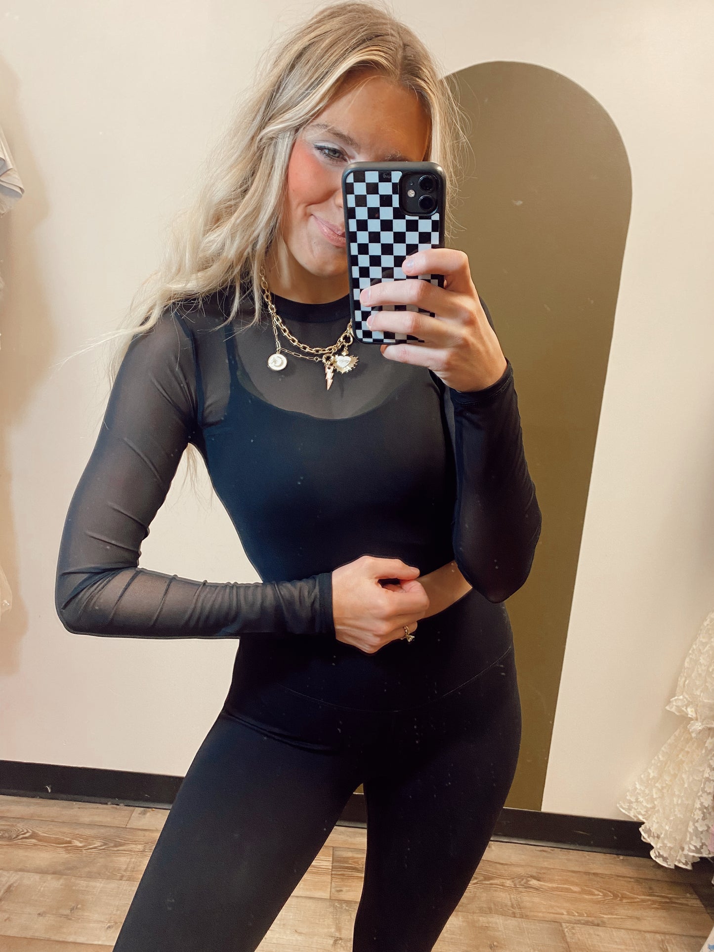 Pilates Princess Sheer Top