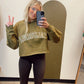 California Crop Sweatshirt