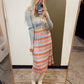Taryn Stripe Skirt