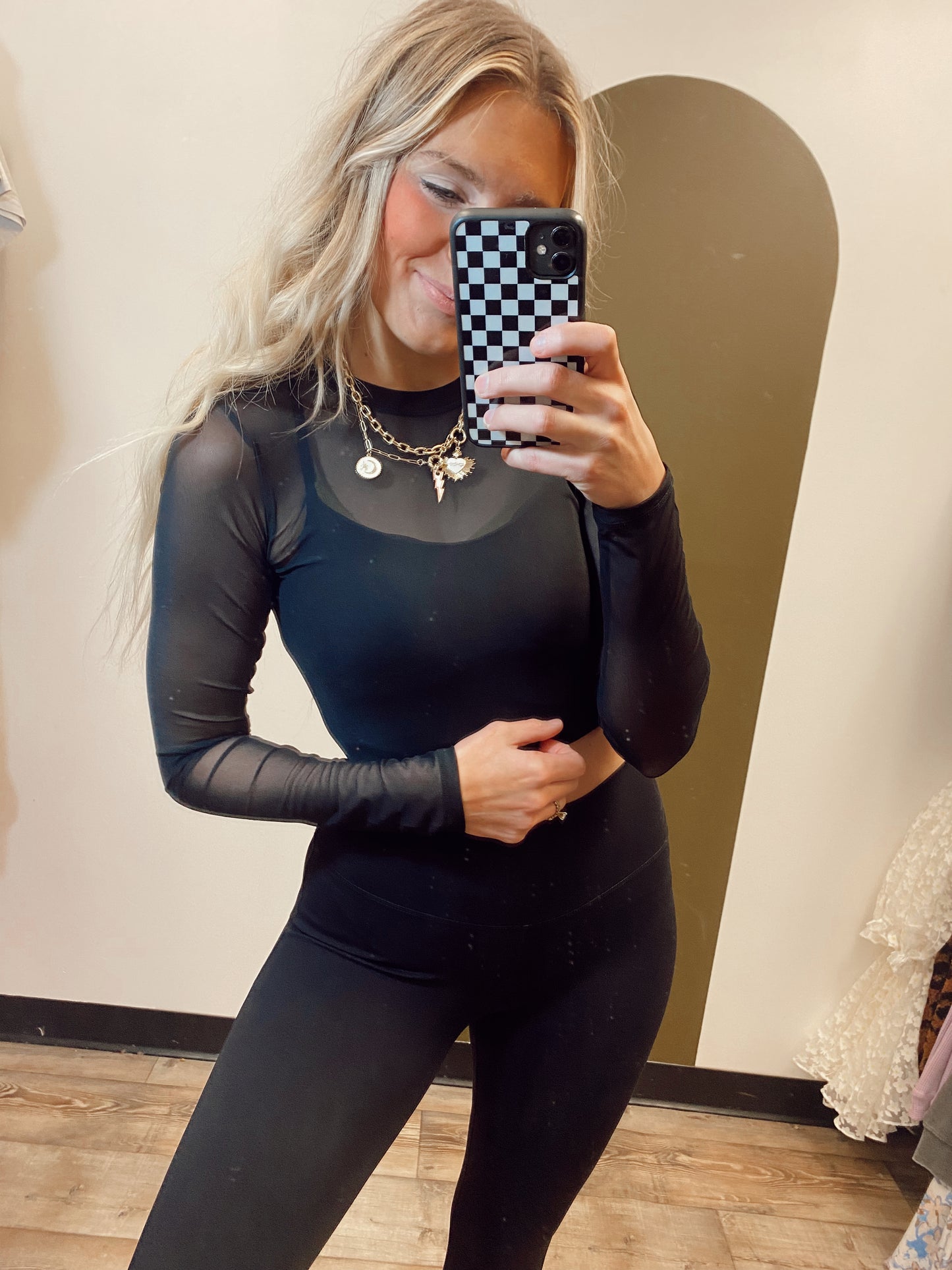 Pilates Princess Sheer Top