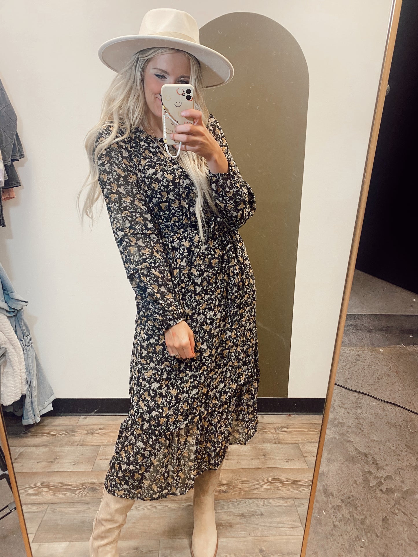 Gia Floral Midi