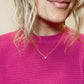 Baguette Cut Pendant Necklace