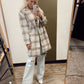 Penelope Plaid Coat