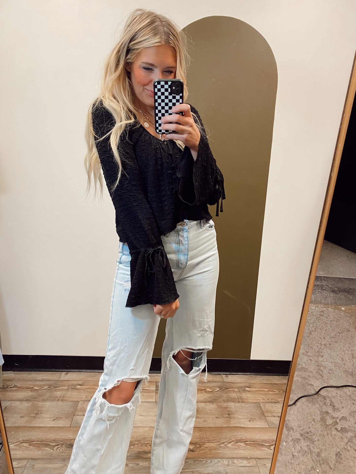 Mellie Bell Sleeve Top