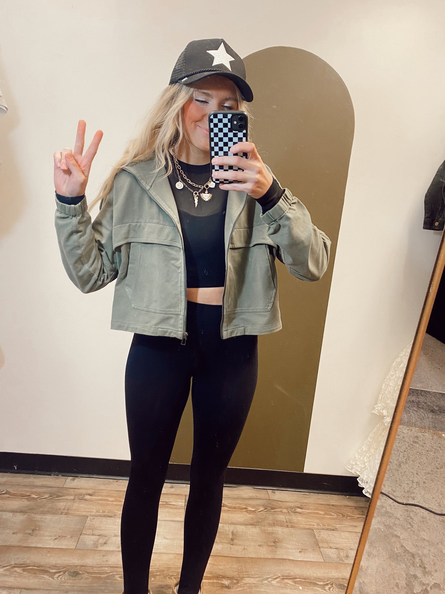 Steppin Out Utility Jacket