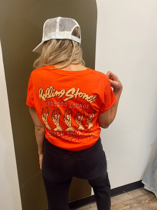 Rolling Stones Spike Tongue Tee (Paprika)