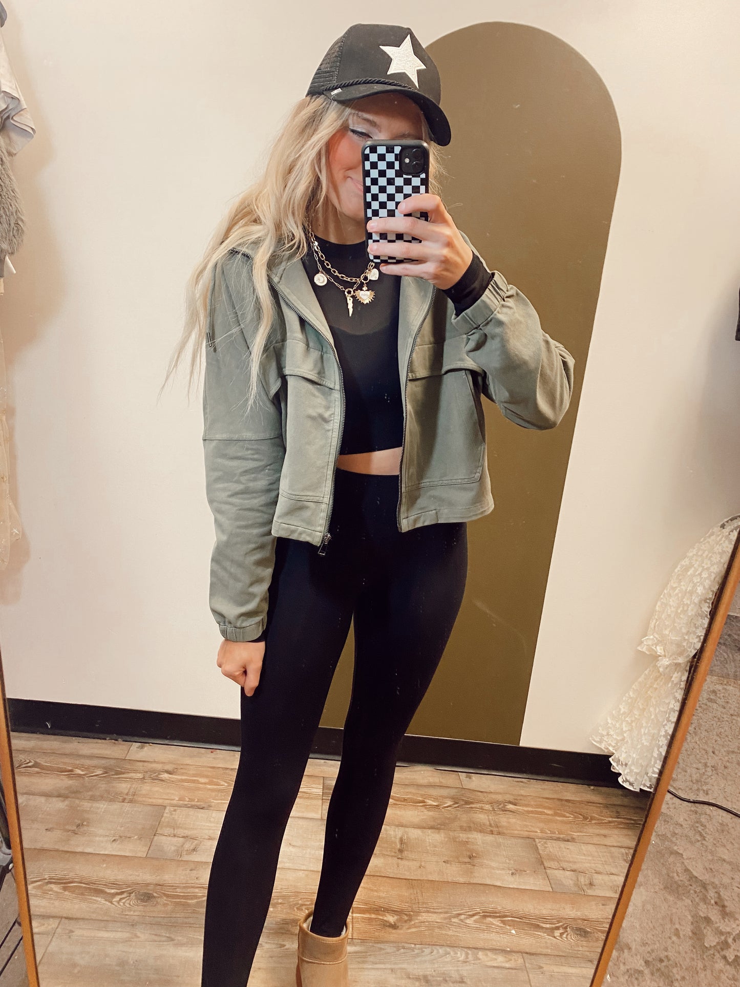 Steppin Out Utility Jacket