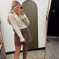 Collar Layered Sweater Top