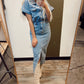 Brit Denim Midi Dress