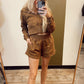 Lounge Around Short (Cocoa)