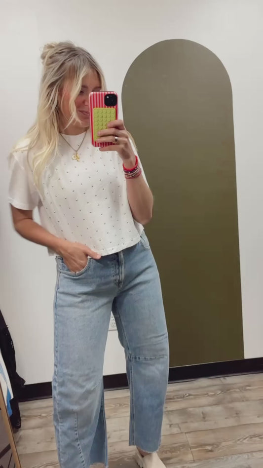 Stud Boxy Tee